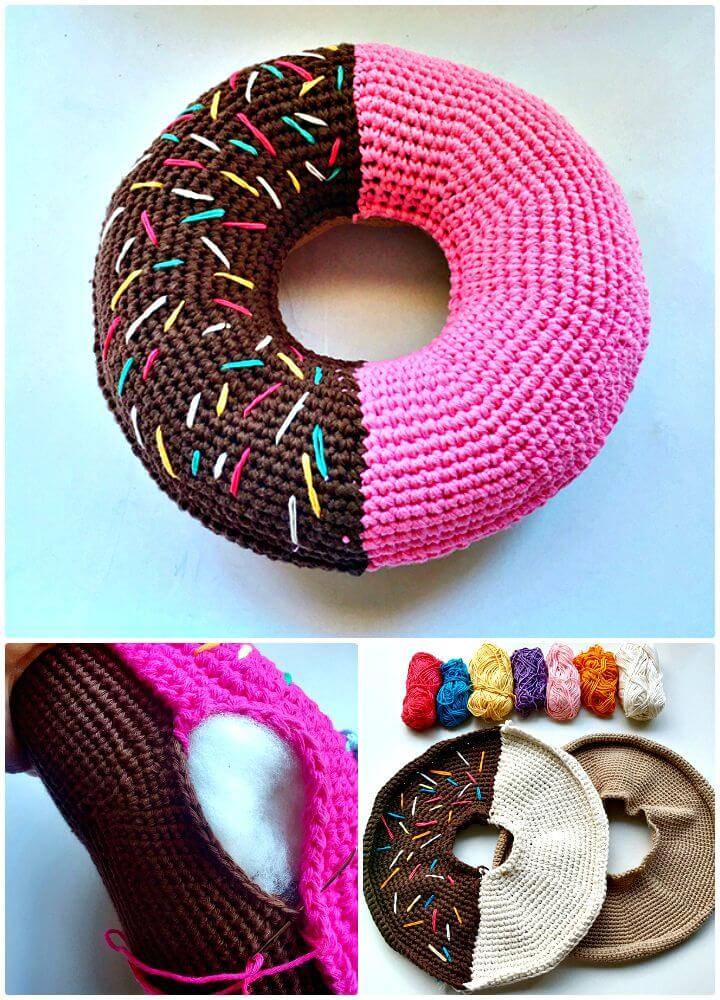 How To Crochet Giant Donut Pattern