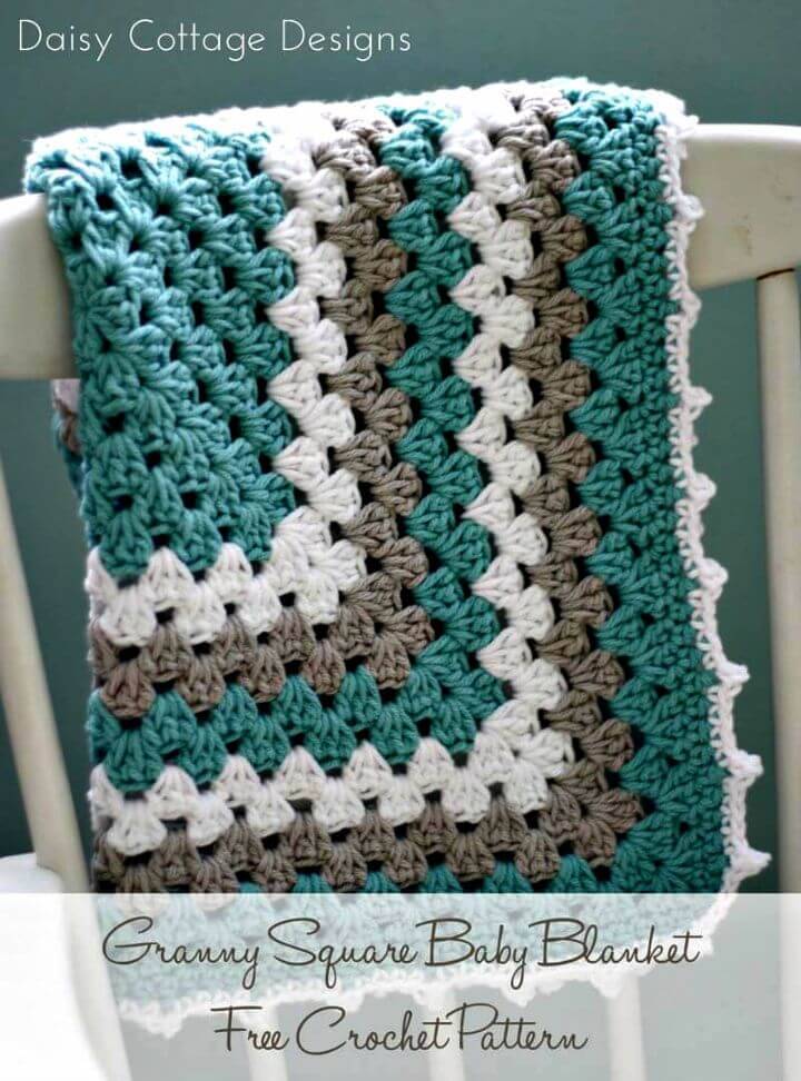 Granny Square Pattern - A Free Crochet Pattern