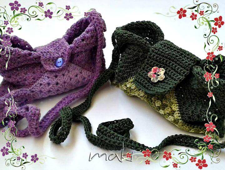 Easy Free Crochet Granny Square Bag Pattern