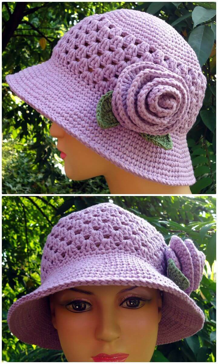 How To Free Crochet Hat For Mom Pattern