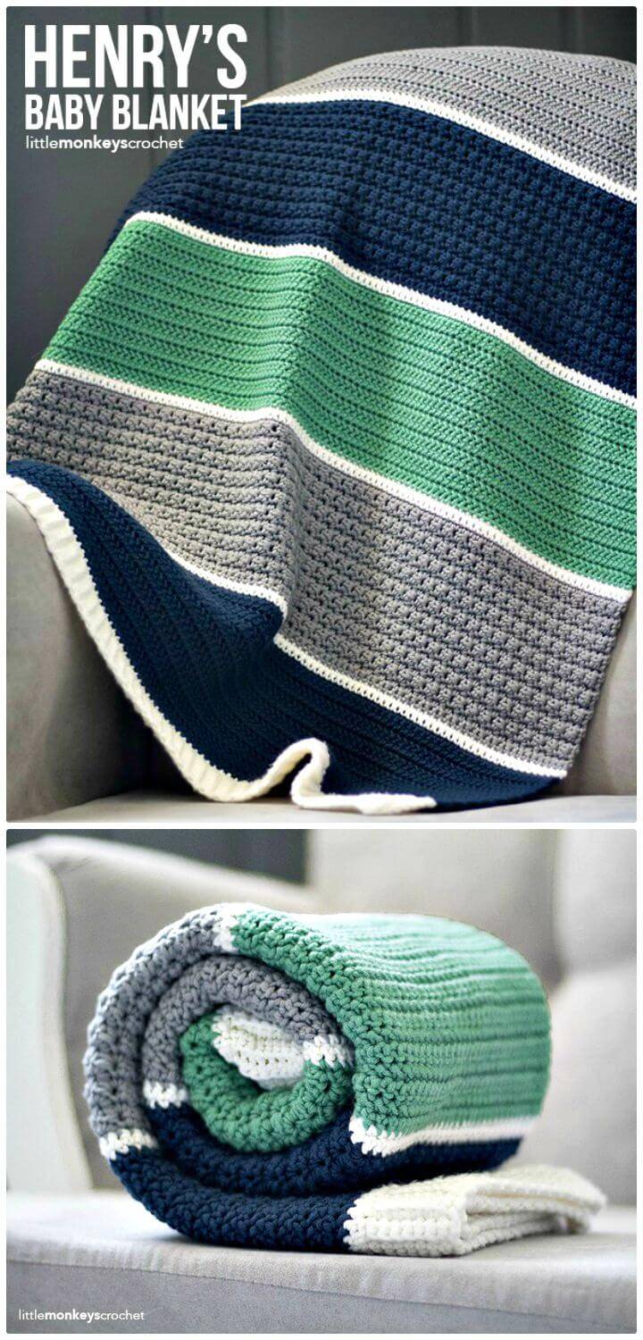 Crochet Henry’S Baby Blanket - Free Pattern