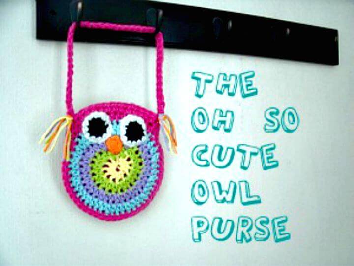 Free Crochet Owl Purse Pattern
