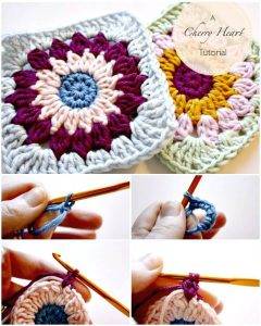 105 Free Crochet Granny Square Patterns - DIY Crafts