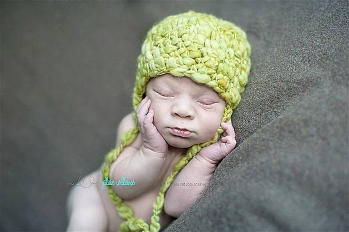 Free Thick And Thin Earflap Hat Pattern