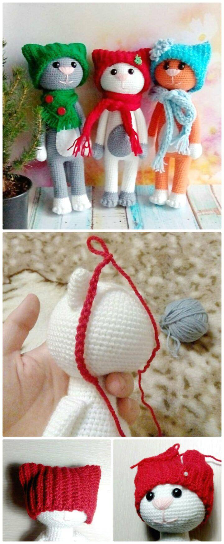 Free Easy Crochet Cats Patterns