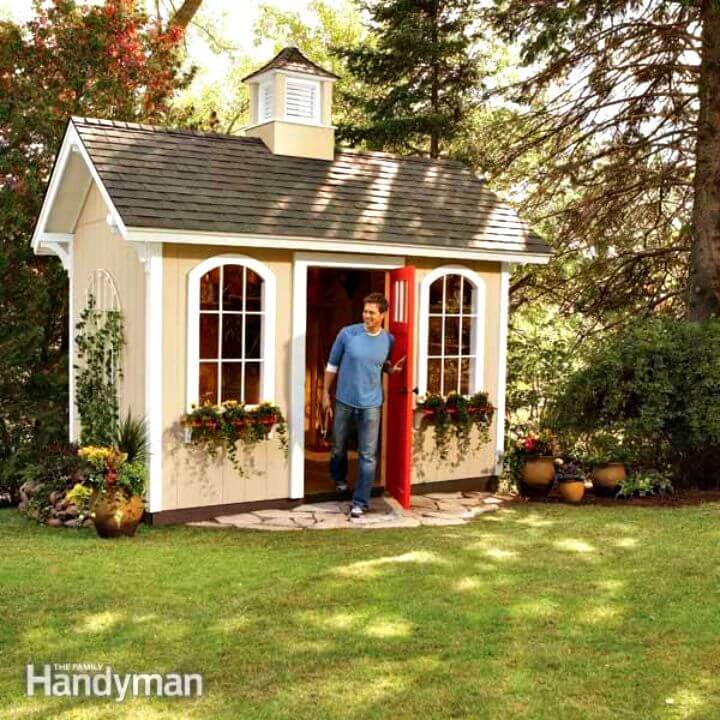Build A Shed On The Cheap-Step By Step Instructions