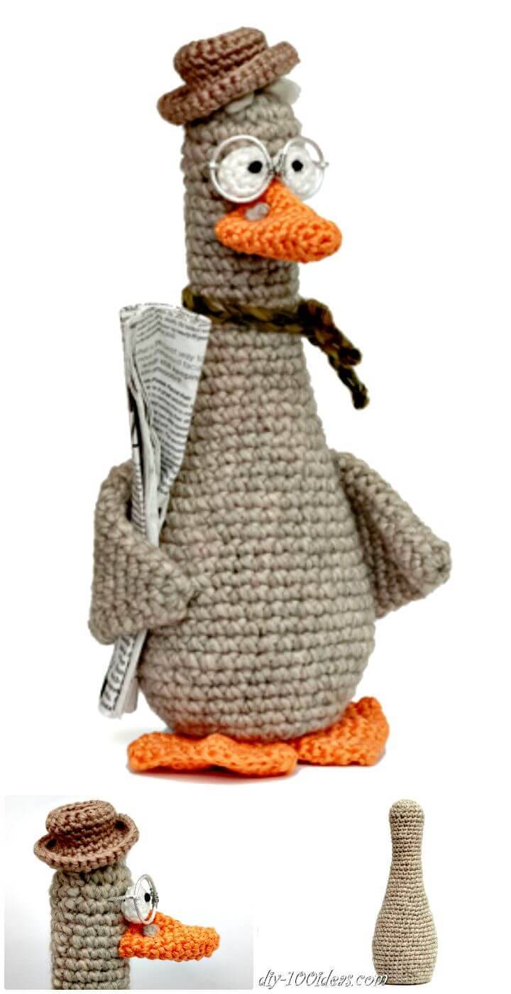 How To Crochet A Cute Goose - Free Pattern