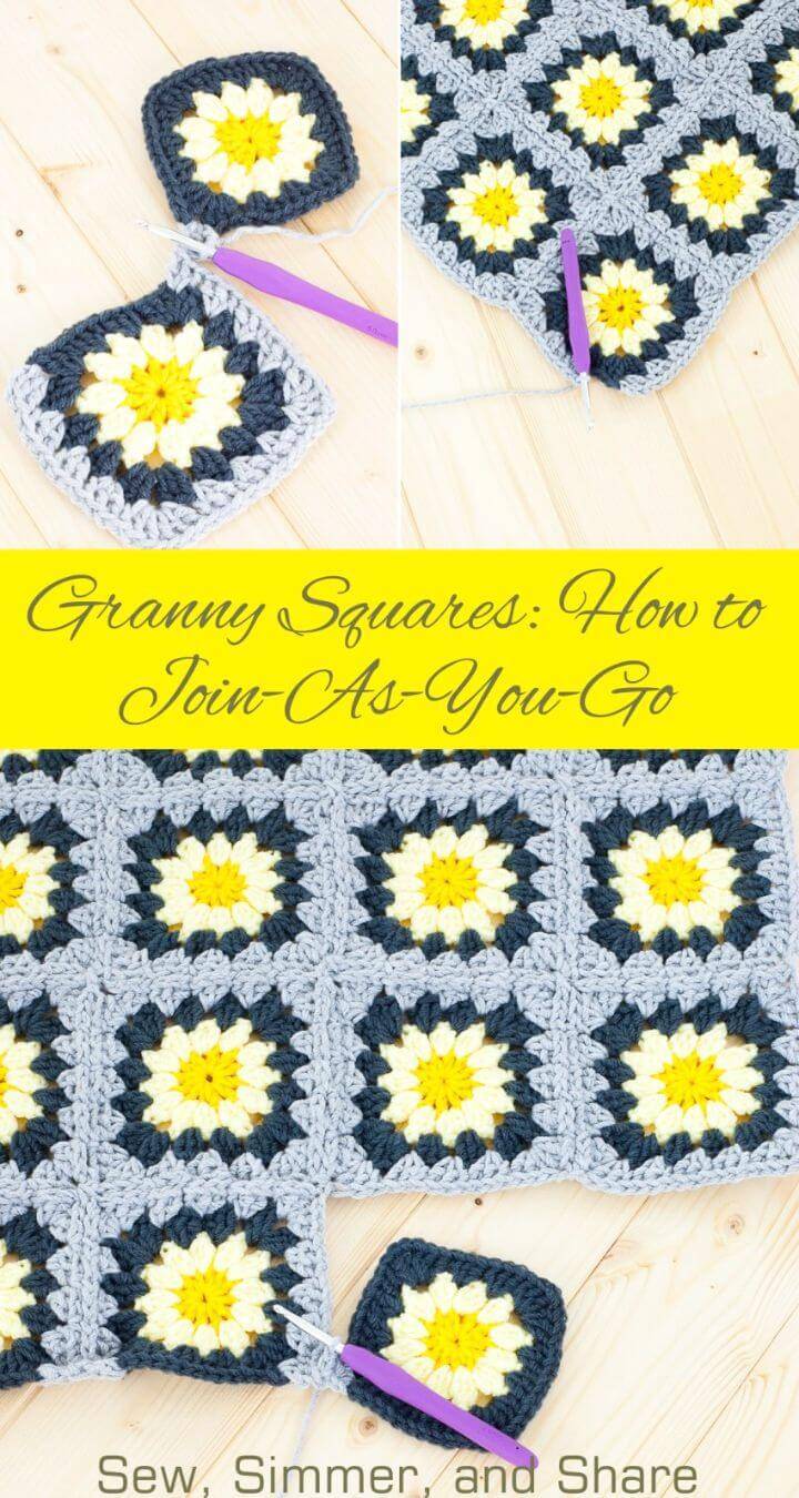 How To Free Granny Squares Blanket Pattern