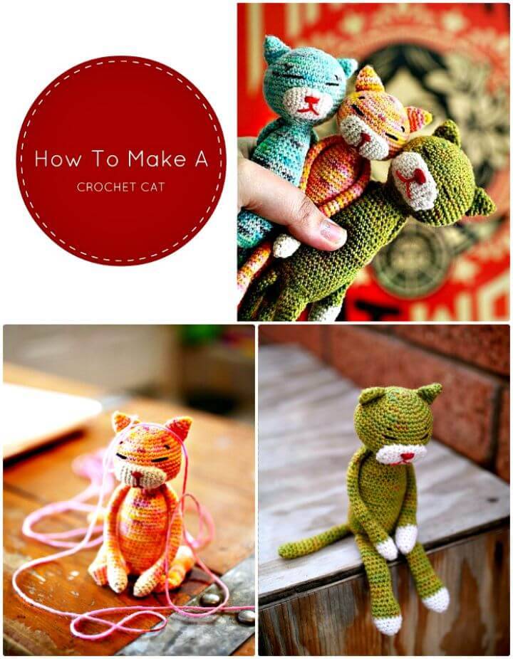 20 Free Crochet Cat  Patterns Crochet Cat  Toys  DIY  Crafts