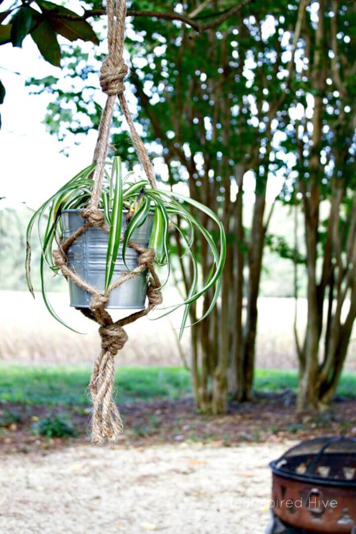 How To Make A Jute Rope Macrame Plant Hanger