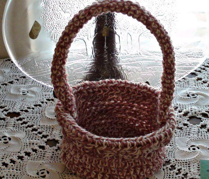How To Free Simple Crochet A Basket Pattern