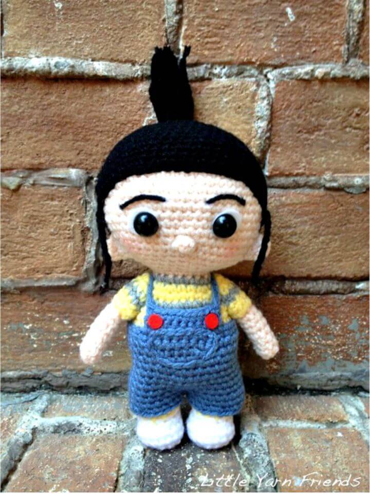 How To Lil’ Agnes Despicable Me- Free Crochet Pattern