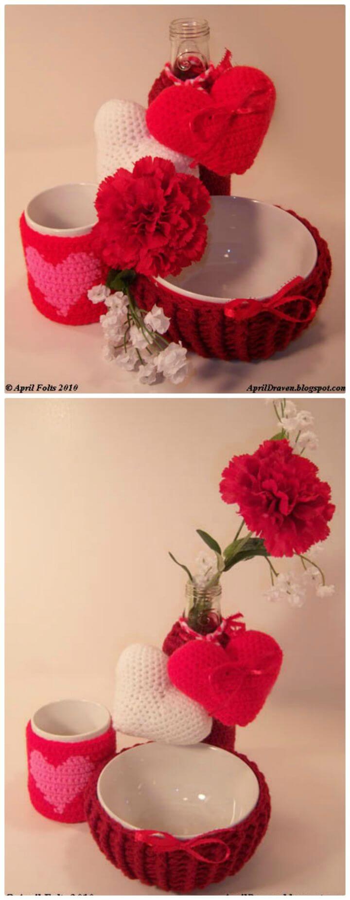 Free Crochet Valentine's Day Project Pattern