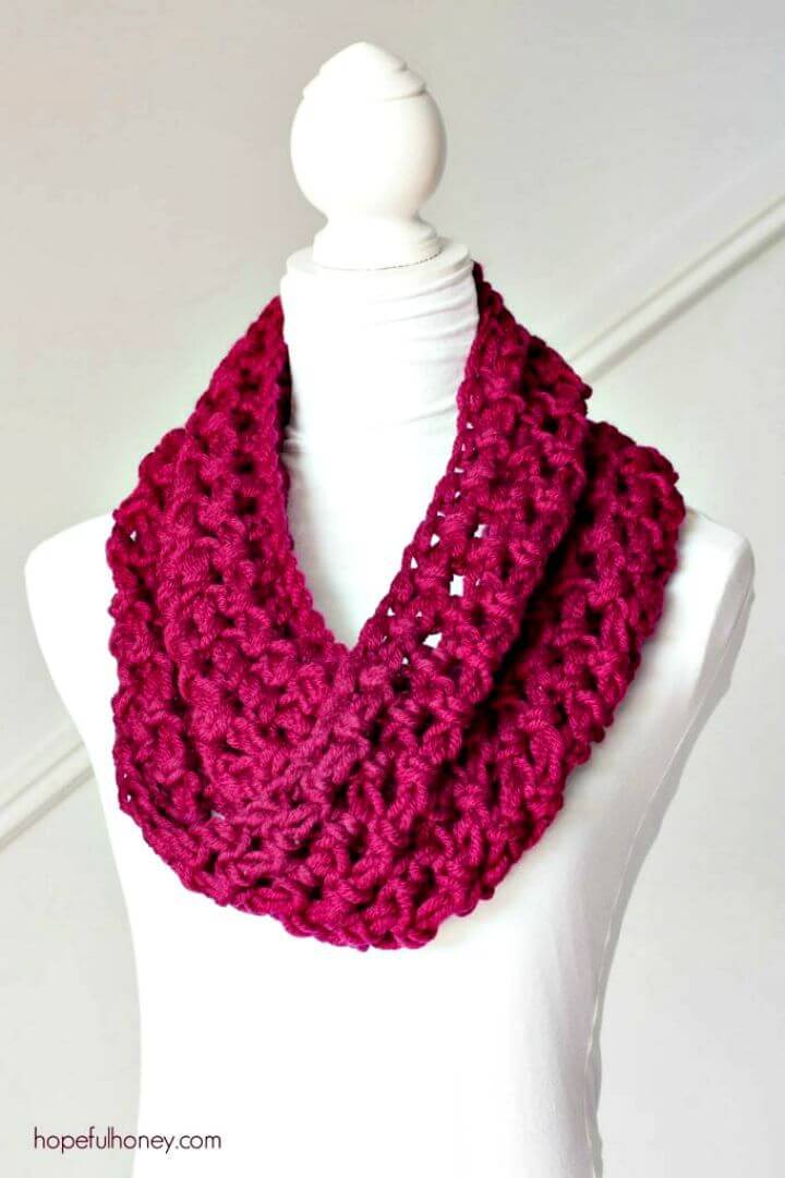 81 Free Crochet Cowl Patterns / Crochet Infinity Scarf ⋆ DIY Crafts