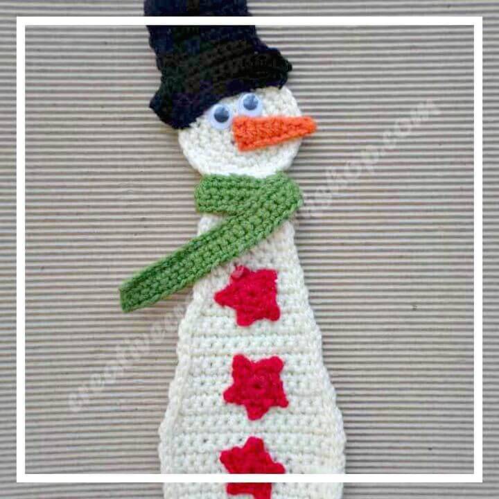 How to Crochet a Snowman - Free Pattern 
