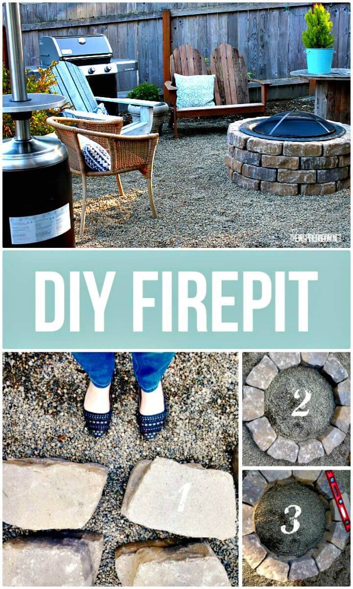 Easy How To DIY Fire Pit Tutorial