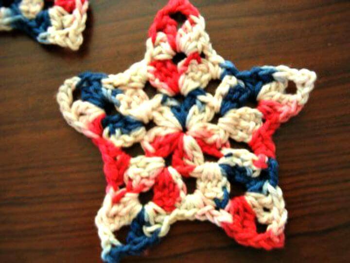 Quick and Free Crochet Grannie's Star Pattern