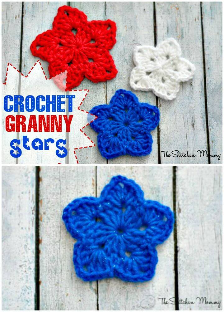 Crochet Granny Star - Free Pattern