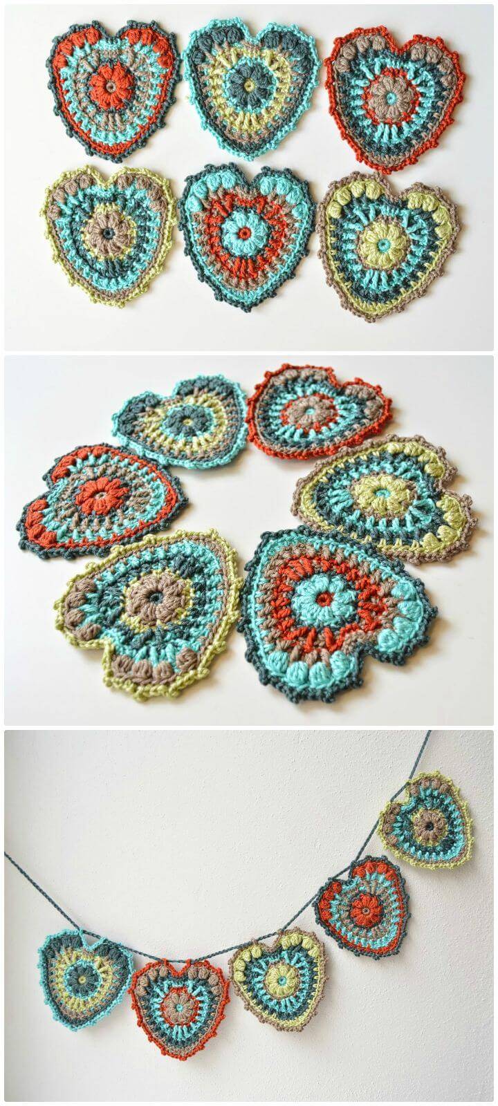 NEW Crochet Beaded Garlands Afghan Pattern 