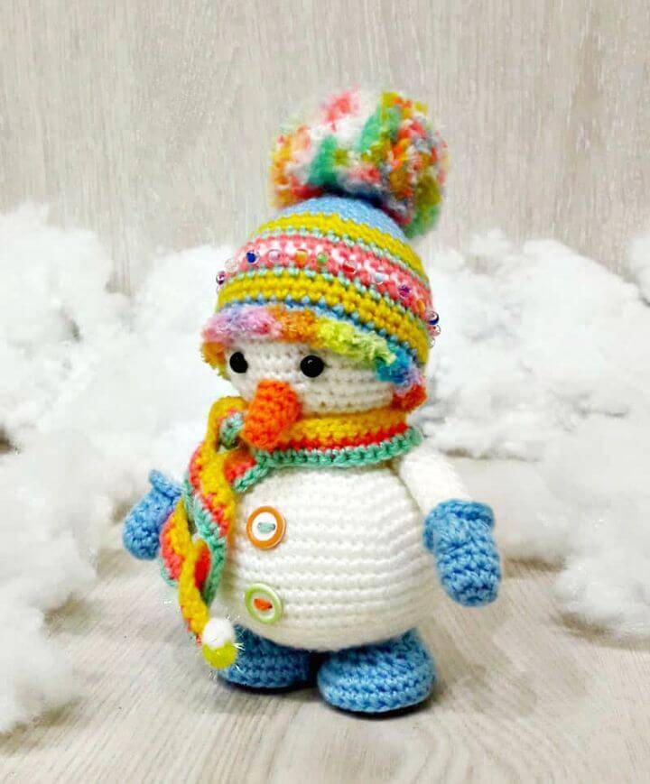 55 Easy Crochet Snowman Patterns Free ⋆ Diy Crafts