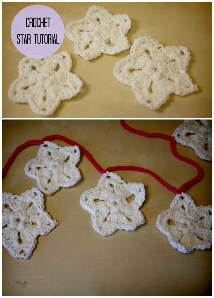 Easy and Simple Crochet Stars - Free Pattern