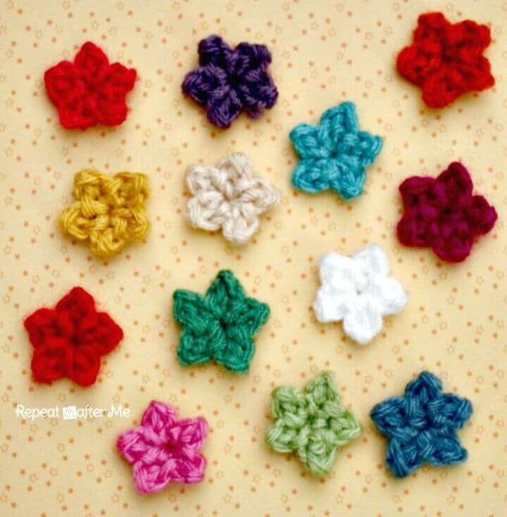 Free Crochet Teeny Tiny Stars Pattern