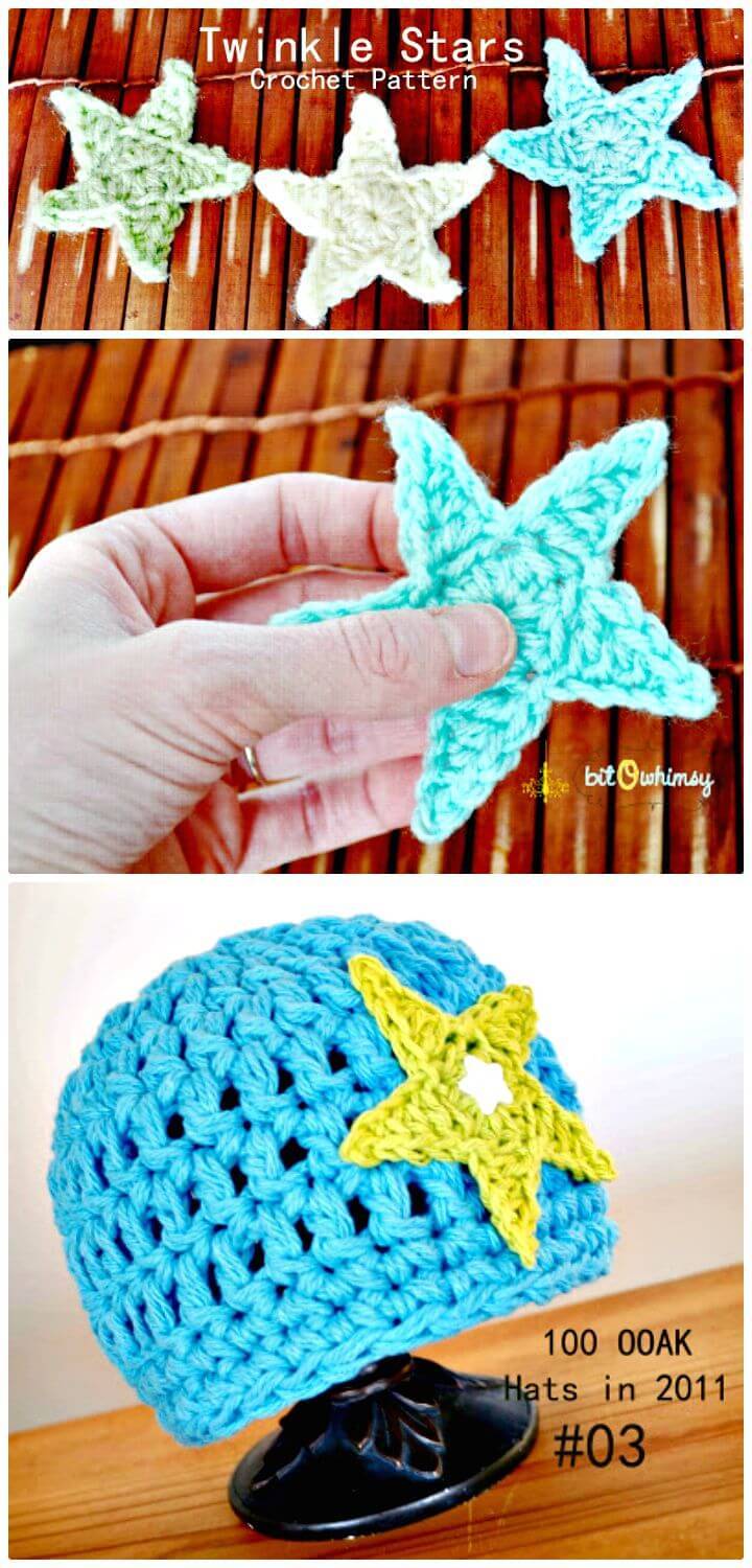 Easy Free Crochet Twinkle Star Pattern