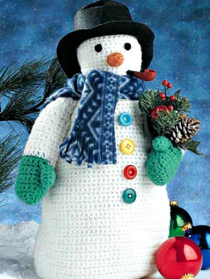 55 Easy Crochet Snowman Patterns Free ⋆ Diy Crafts