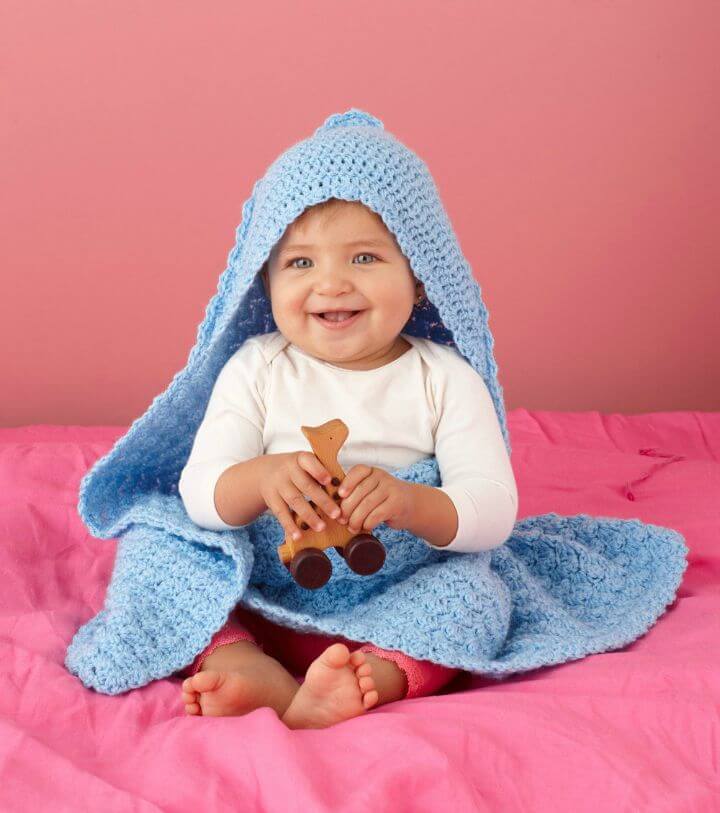 Free Crochet All Star Hooded Blankie Pattern