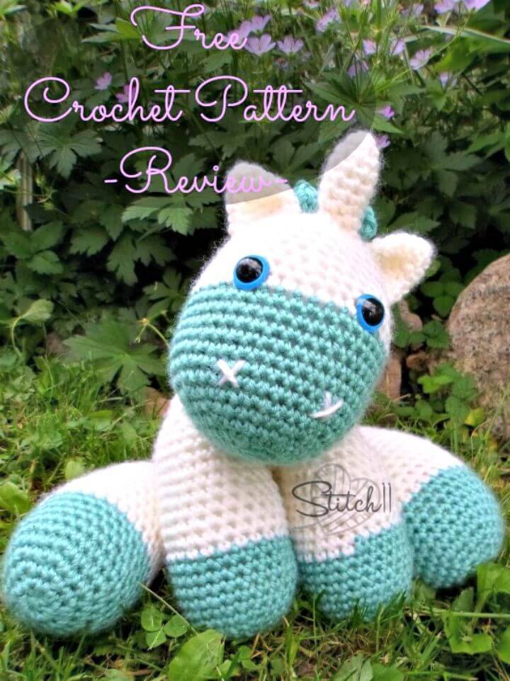 Easy Free Crochet Baby Unicorn Pattern