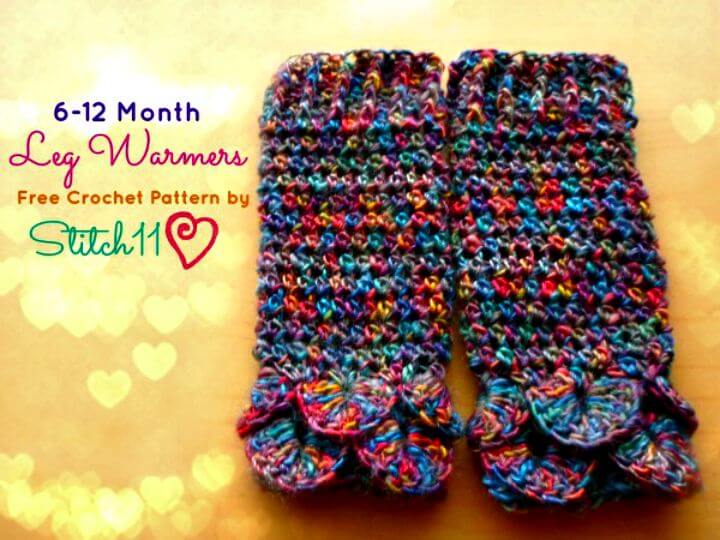 How To Crochet Month Leg Warmers