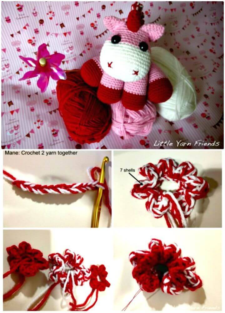 Easy Free Crochet Lil’ Baby Unicorn Pattern