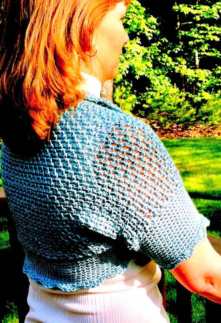 How To Free Crochet Merri's Shrug Pattern