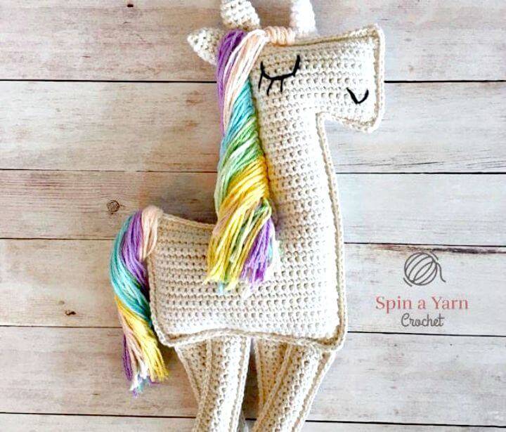 Easy Free Crochet Ragdoll Unicorn Pattern