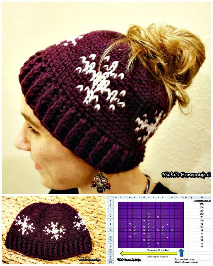 32+ messy bun beanie sewing pattern