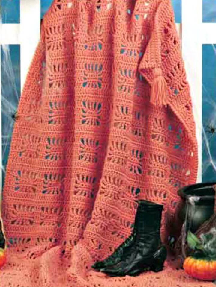 Crochet Spider Web Afghan - Free Pattern