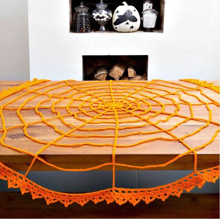 40 Free Crochet Spider Web Patterns DIY Crafts