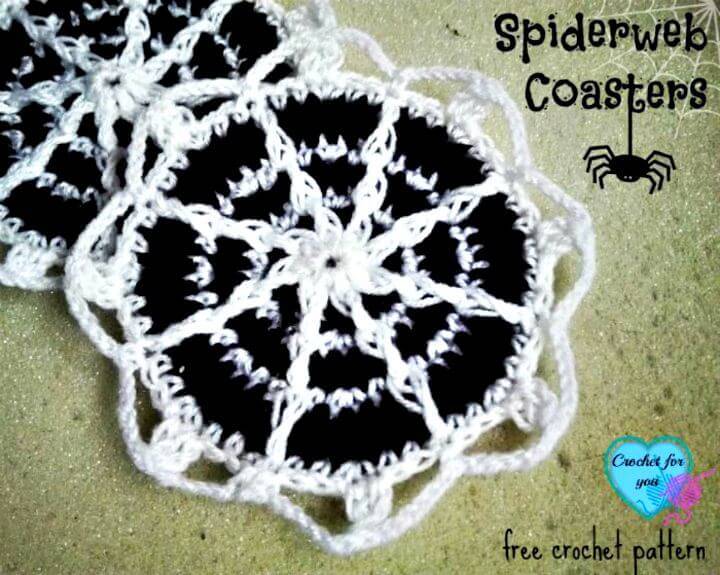 40 Free Crochet Spider Web Patterns ⋆ DIY Crafts