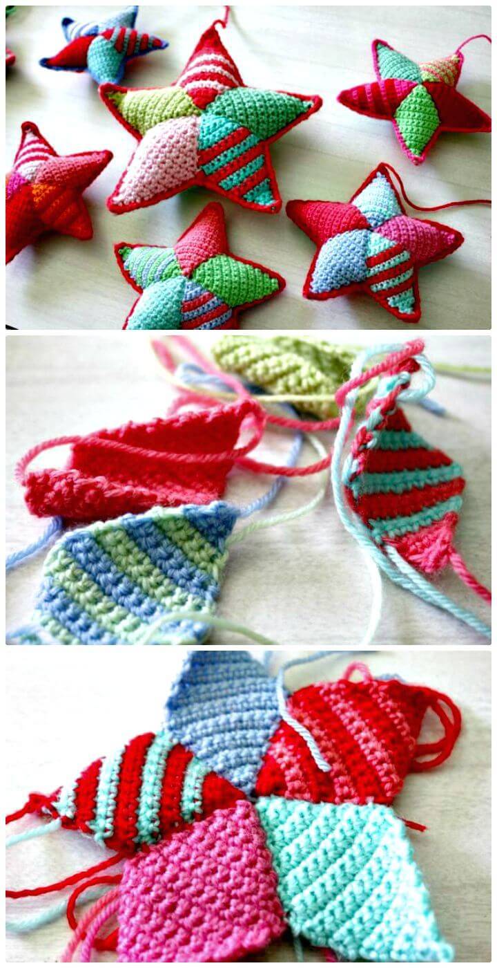 Easy Free Crochet Star Making Pattern