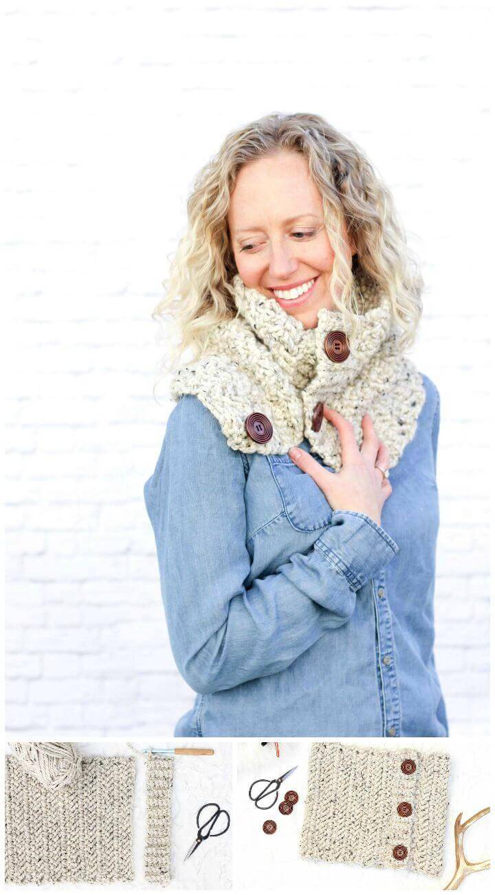 How To Free Crochet The Bixby Cowl Pattern