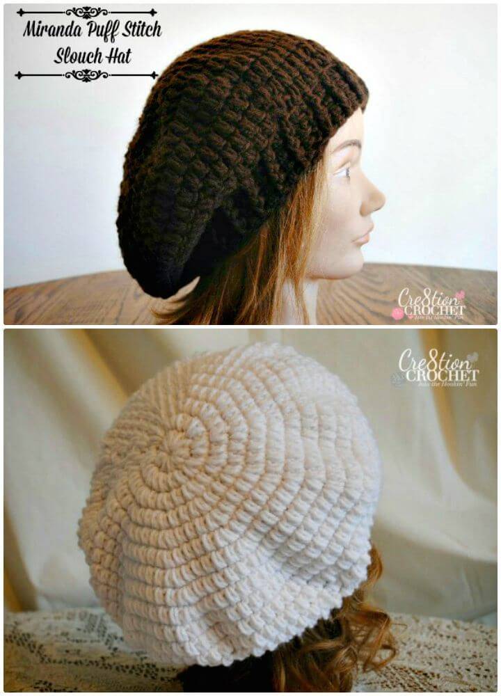 How To Free Slouch Hat Crochet Pattern