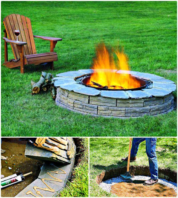 How To Build A Fire Pit Tutorial