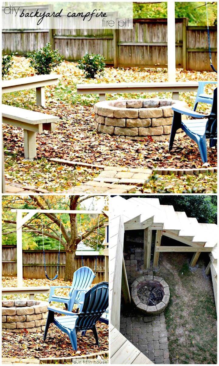 Easy How To Build Backyard Campfire Fire Pit
