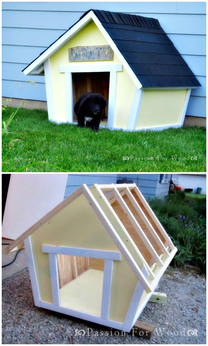 45 Easy DIY Dog House Plans You Should Build This Season