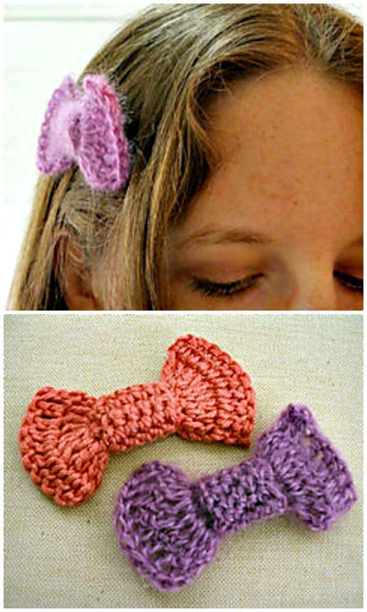 How To Crochet Pin Up Girl Bow - Free Pattern