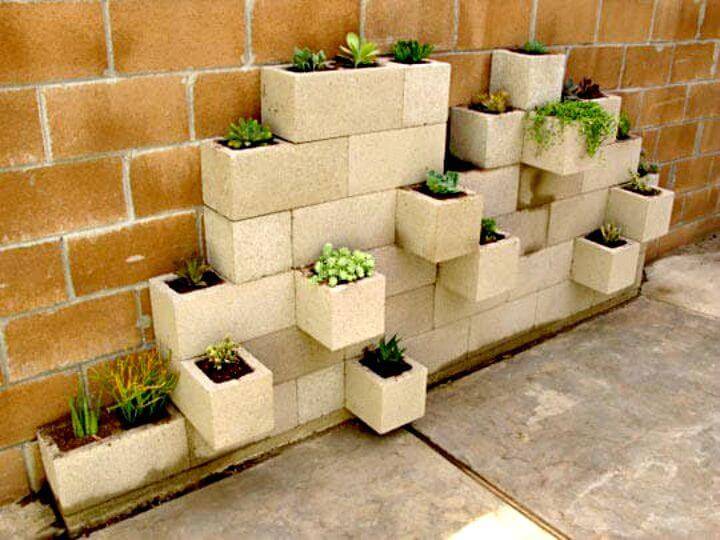 22 Diy Cinder Block Planter Ideas To Update Your Garden Diy Crafts 5420