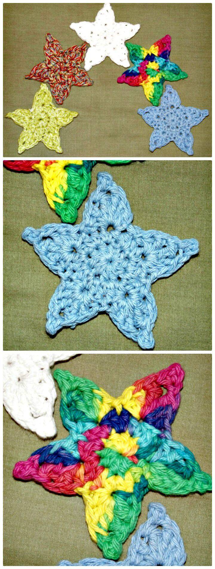 Easy Free Crochet Star - Free Pattern