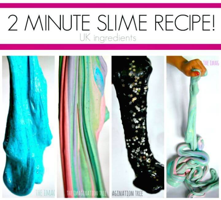 Easy DIY UK Slime Recipe - Free Tutorial