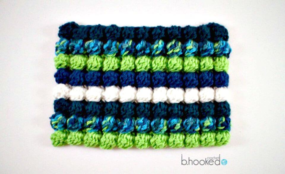 Easy Free Crochet Bobble Stitch Pattern