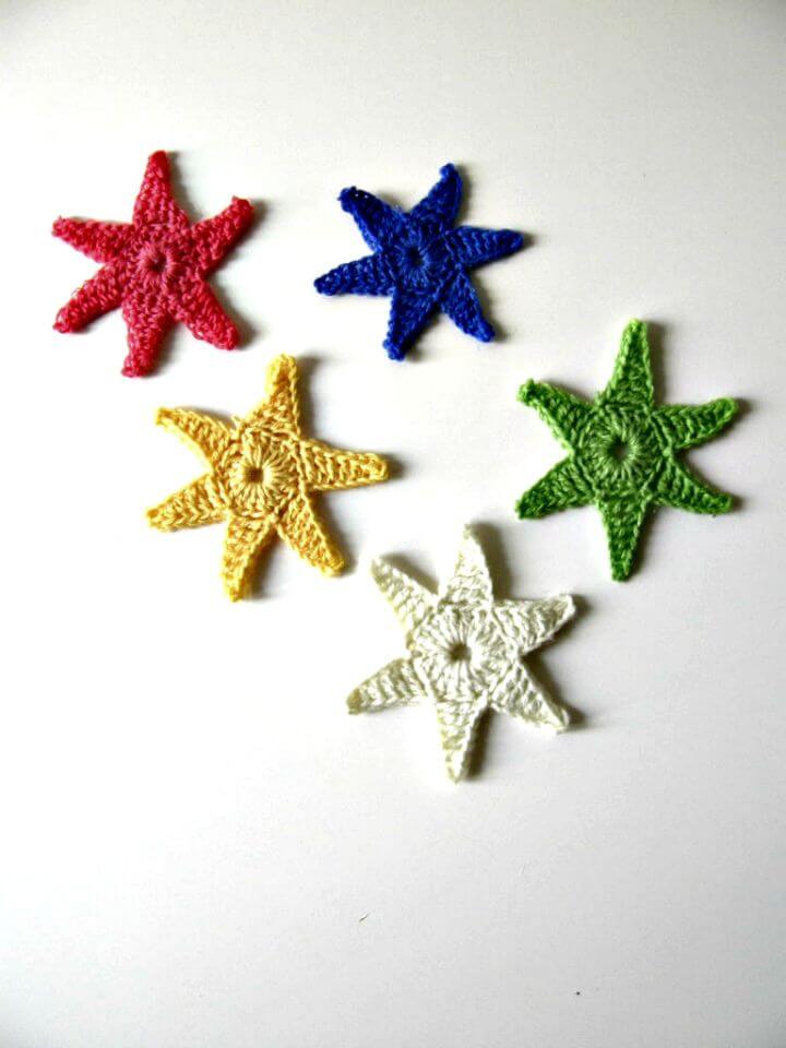 Crochet Star Patterns / 37 Free Crochet Start Stitch - DIY Crafts